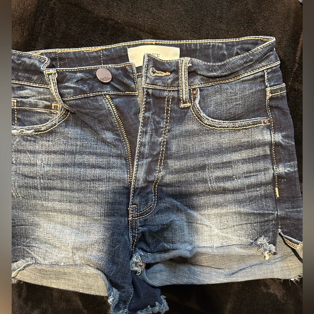 BKE Dark Blue Jean Shorts